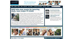 Desktop Screenshot of fatherhoodinstitute.org